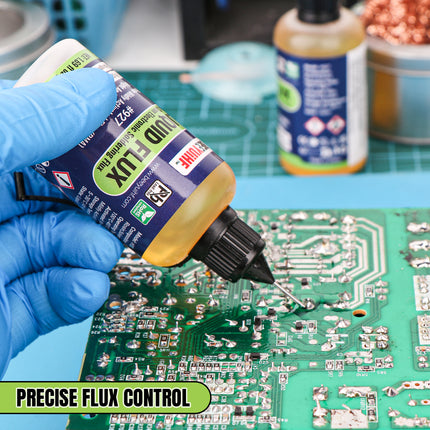 100ml/3.38oz BEEYUIHF 927 RMA No Clean Liquid Solder Flux Dropper for Soldering