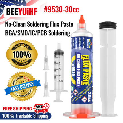 BEEYUIHF 30g ROSIN RMA Solder Flux Paste No Clean Smooth Flow Soldering Tool