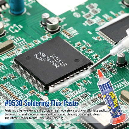 BEEYUIHF 30g ROSIN RMA Solder Flux Paste No Clean Smooth Flow Soldering Tool