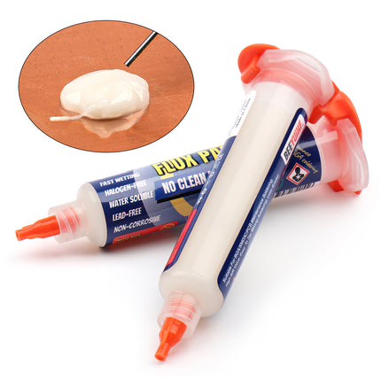 BEEYUIHF RMA No Clean ROSIN Soldering Flux Paste for Electrical 4PCS x 10mL