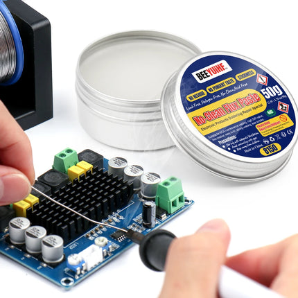 BEEYUIHF Rosin Paste Flux For Soldering Iron Tip, Lead-Free, No-Clean Solder Flux, Rosin Soldering Flux Paste, Soldering Product 1.76oz/50g