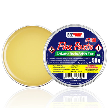 BEEYUIHF Rosin Solder Flux Paste, Flux for Soldering for SMD BGA LED PCB IC CPU electronic repair & soldering  (1.76oz/50g)