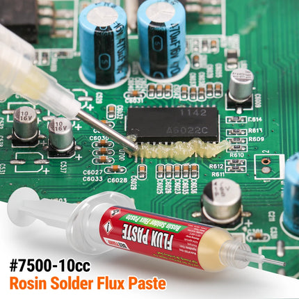 BEEYUIHF Rosin Solder Flux Paste, Flux for Soldering for SMD PCB IC LED CPU BGA Electronics Soldering and Soldering (10mL Syringe)  #7500