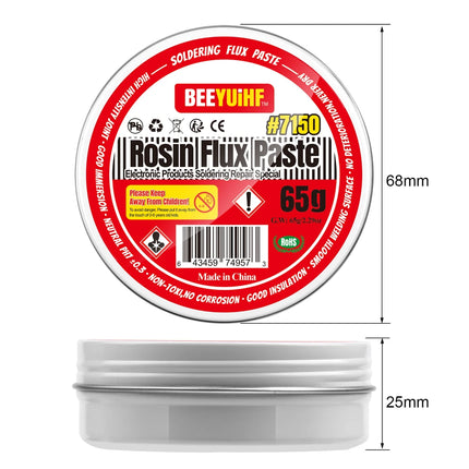 BEEYUIHF RMA Soldering Flux For SMD PCB Soldering & Repair (2.29oz/65g) #7150