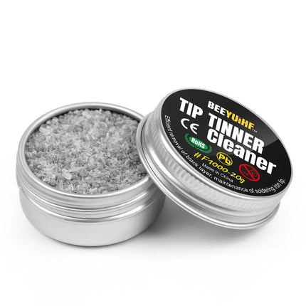 BEEYUIHF Soldering Iron Tip Cleaner, Lead Free Oxidation Cleaning Paste, Refresher Tip Tinner Flux, Soldering Tip Cleaning (0.56oz/16g)
