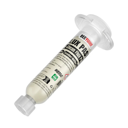 BEEYUIHF Soler Flux 10cc Soldering Paste, Rosin Soldering Flux Paste, For Soldering LED BGA SMD PGA PCB Repair, Lead-Free, No-Clean Solder Flux, Syringe welding Flux (0.63oz/18g)