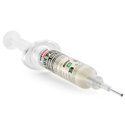 BEEYUIHF Soler Flux 10cc Soldering Paste, Rosin Soldering Flux Paste, For Soldering LED BGA SMD PGA PCB Repair, Lead-Free, No-Clean Solder Flux, Syringe welding Flux (0.63oz/18g)