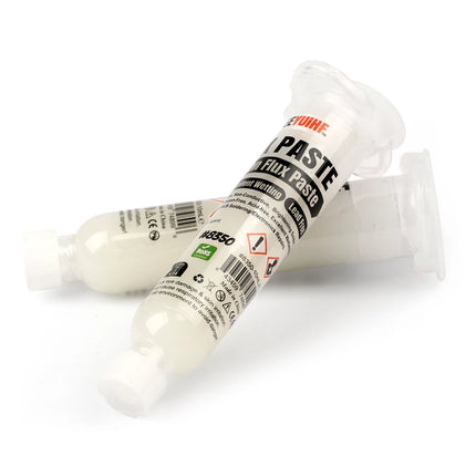 BEEYUIHF Soler Flux 10cc Soldering Paste, Rosin Soldering Flux Paste, For Soldering LED BGA SMD PGA PCB Repair, Lead-Free, No-Clean Solder Flux, Syringe welding Flux (0.63oz/18g)