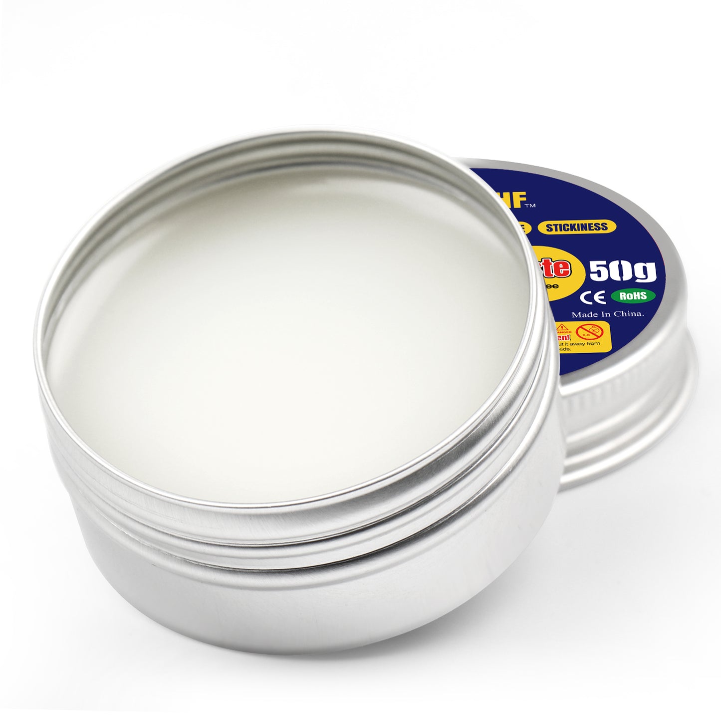 BEEYUIHF Rosin Paste Flux For Soldering Iron Tip, Lead-Free, No-Clean Solder Flux, Rosin Soldering Flux Paste, Soldering Product 1.76oz/50g