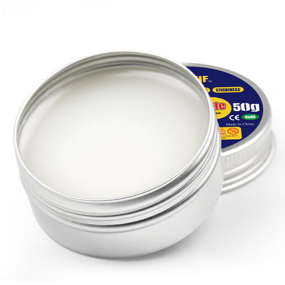 BEEYUIHF Rosin Paste Flux For Soldering Iron Tip, Lead-Free, No-Clean Solder Flux, Rosin Soldering Flux Paste, Soldering Product 1.76oz/50g
