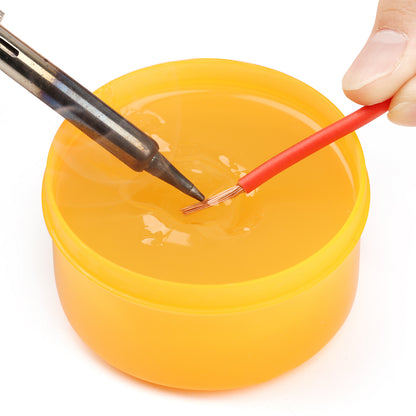 BEEYUIHF Solder Flux Paste, Lead Free Rosin Soldering Paste Flux for Electronics, SMD Electrical Soldering Flux, for PCB LED IC CPU #7142 (N.W. 2.82oz/80g)