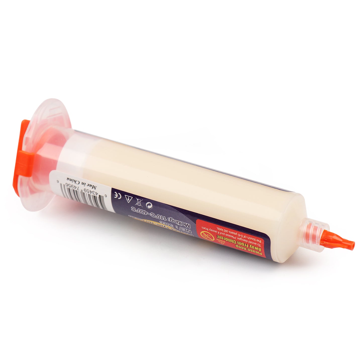 BEEYUIHF Soldering Paste Flux, No-Clean Solder Flux, for electronics Soldering, 30cc Syringe Solder Paste (1.62oz/46g)