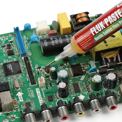 BEEYUIHF Rosin Solder Flux Paste, Flux for Soldering for SMD PCB IC LED CPU BGA Electronics Soldering and Soldering (10mL Syringe)  #7500