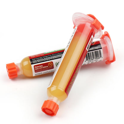 BEEYUIHF Rosin Solder Flux Paste, Flux for Soldering for SMD PCB IC LED CPU BGA Electronics Soldering and Soldering (10mL Syringe)  #7500