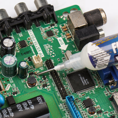 BEEYUIHF No-Clean Soldering Flux Paste, Smooth Flow Solder flux for Soldering, Electronics Flux Paste for PCB/IC/BGA/SMD Repairing DIY (10mL Syringe)  #8403