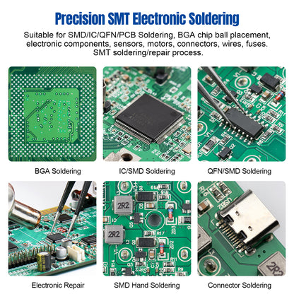 BEEYUIHF Solder Paste, Electronic Soldering Paste with Flux, Sn64 Bi35 Ag1 Lead-free SMD Solder Paste for PCB IC SMD LED BGA QFN SMT electronics (1.23oz/35g)